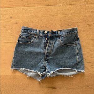 LEVIS Denim Blue Women's Shorts